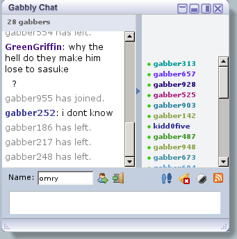 gabbly chat client